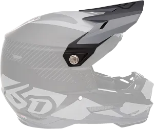 6D ATR-2 Visor - Fusion - Black 72-6104