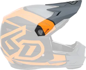 6D ATR-2Y Visor - Torque - Neon Orange 72-4136