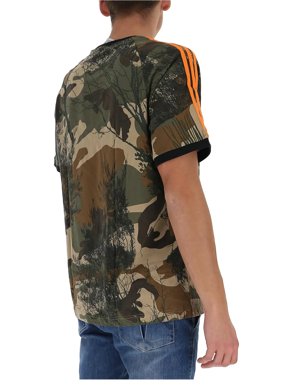 Adidas Originals Camouflage Print T-Shirt