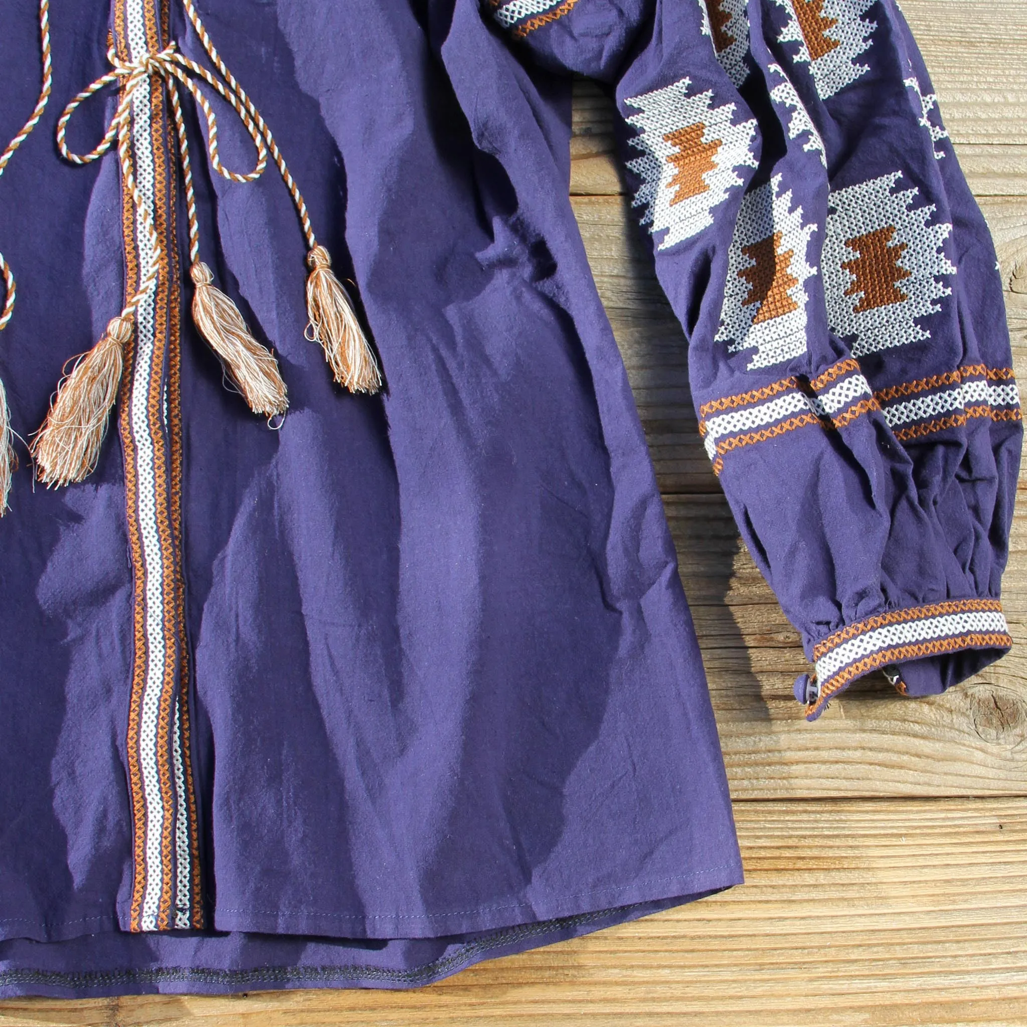 Arizona Sky Blouse in Navy