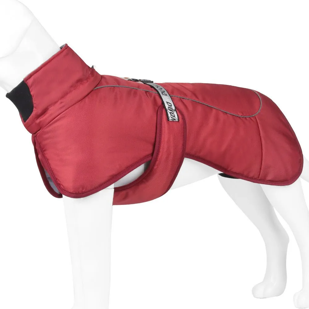 Autumn And Winter New Dog Clothes- Thicked Warm Big neDog Clothes -Reflective Cotton jackets