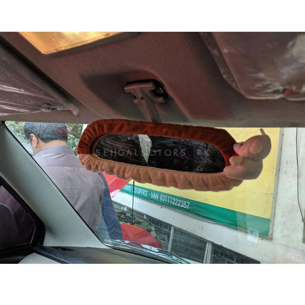 Bear Stuff Toy Covers For Car Interior 5 pcs ( Bhalu Set) - Mix Colors