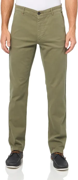BOSS Techno Twill Slim Fit Chino Trousers,Spinach Green,3232
