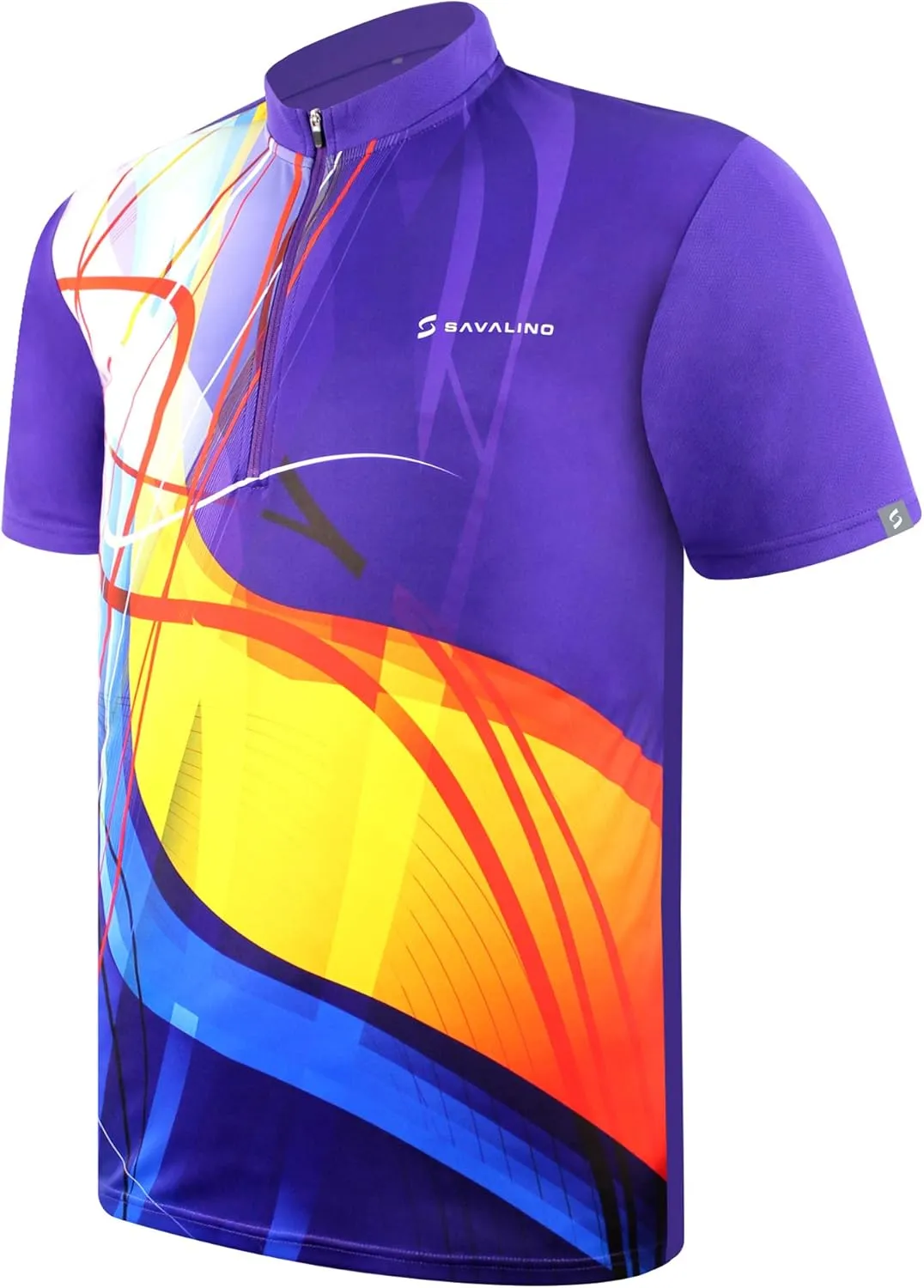 Bowling Jersey - Sublimation Shirts for Men, Quick Dry, S-6XL, Blue