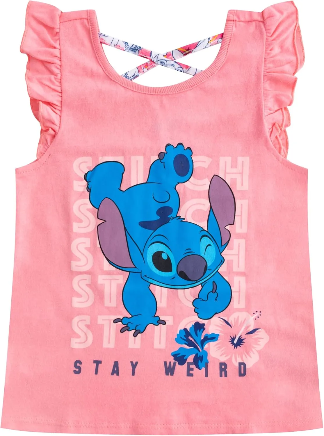 Disney Girls 3-Piece Shirts and Short Set: Wide Variety Includes Minnie, Frozen, and Princess