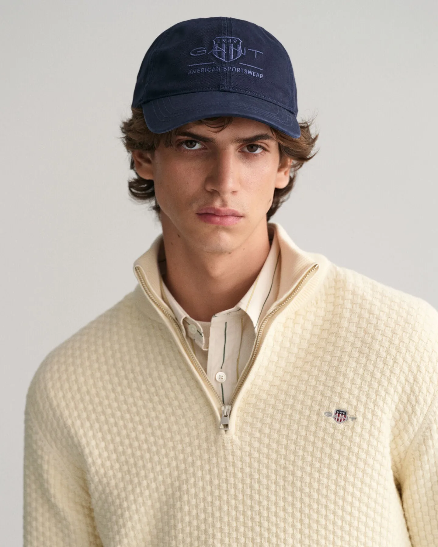 GANT Unisex Tonal Shield Cap