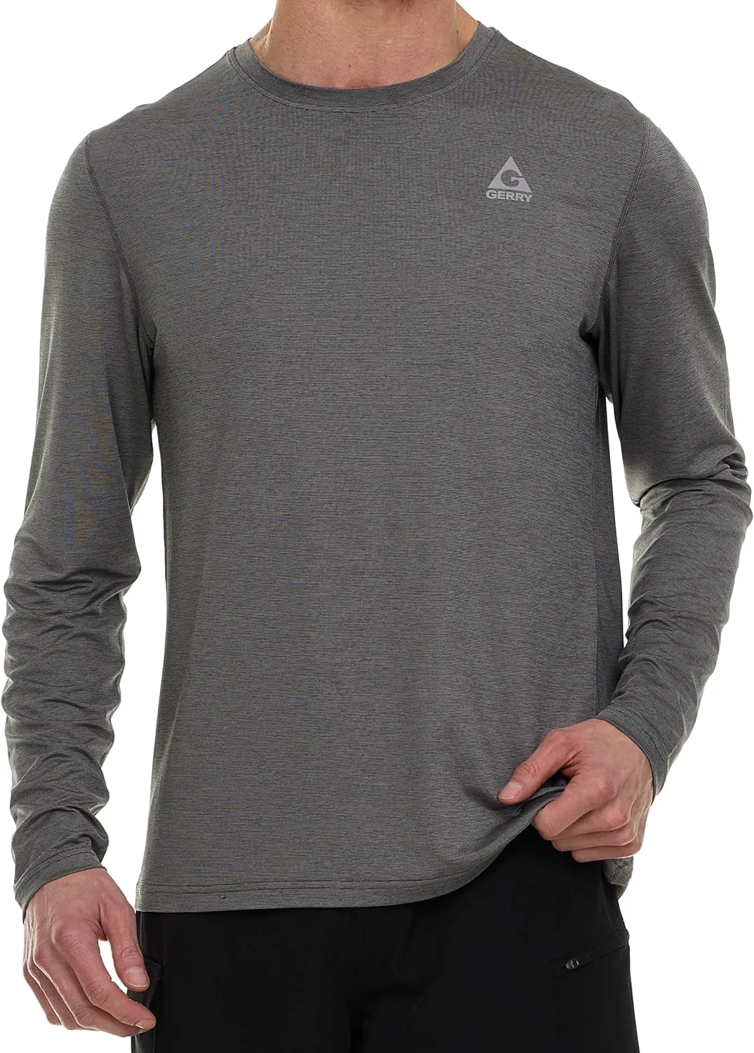 Gerry Rash Guard for Men, Long Sleeve Mens Swim Shirt, Fishing Hiking UPF  50 UV Protection