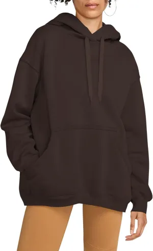 Hat and Beyond Womens Oversized Heavyweight Pullover Hoodie Fleece Essentials Sweatshirt XS-5XL