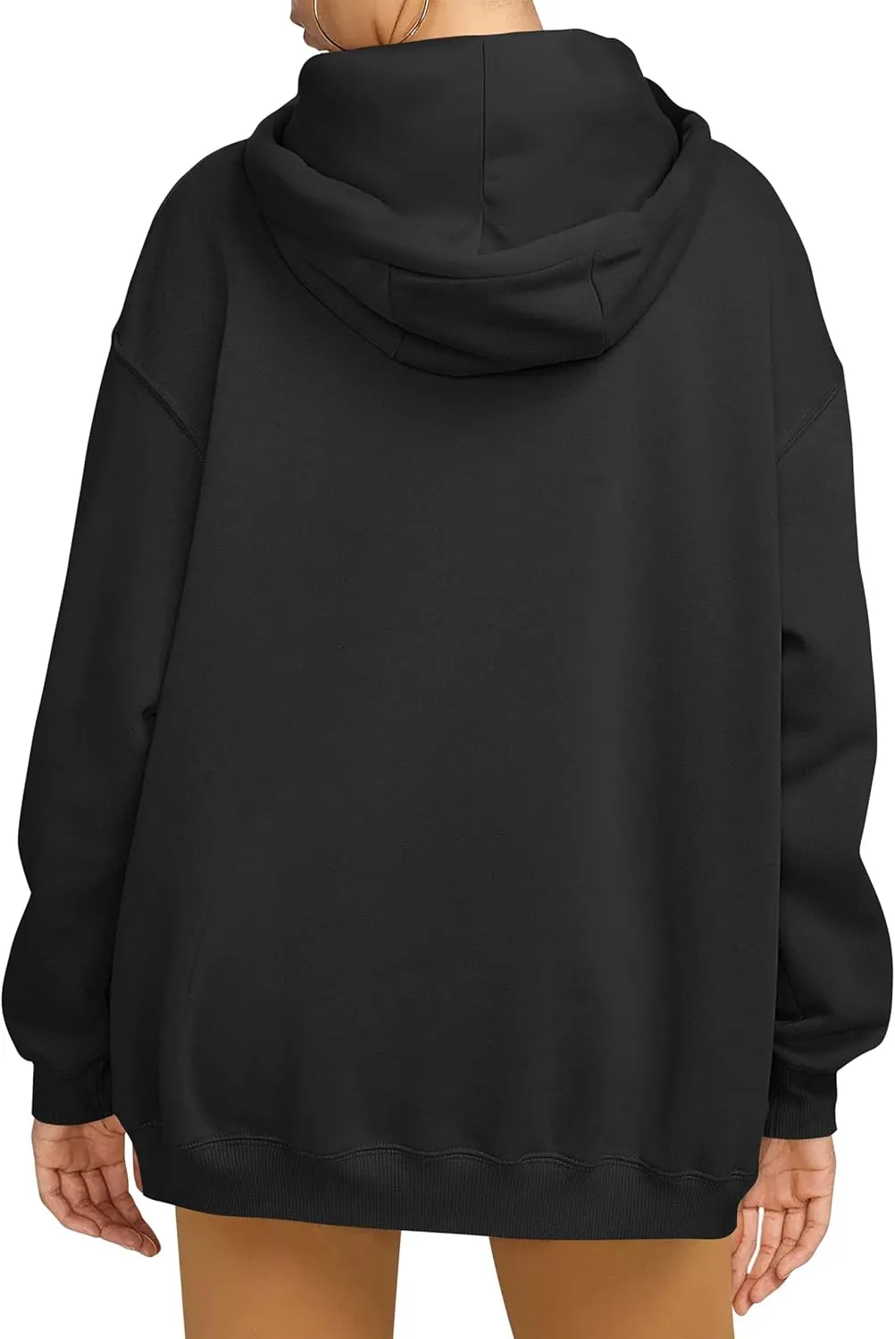 Hat and Beyond Womens Oversized Heavyweight Pullover Hoodie Fleece Essentials Sweatshirt XS-5XL