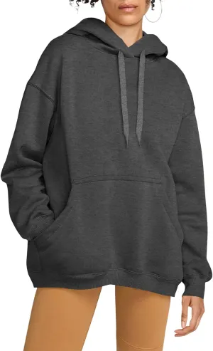 Hat and Beyond Womens Oversized Heavyweight Pullover Hoodie Fleece Essentials Sweatshirt XS-5XL