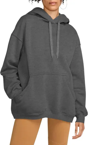 Hat and Beyond Womens Oversized Heavyweight Pullover Hoodie Fleece Essentials Sweatshirt XS-5XL