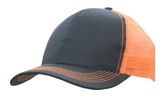 Headwear Mesh Back Breathable Poly Twill Cap (3819)