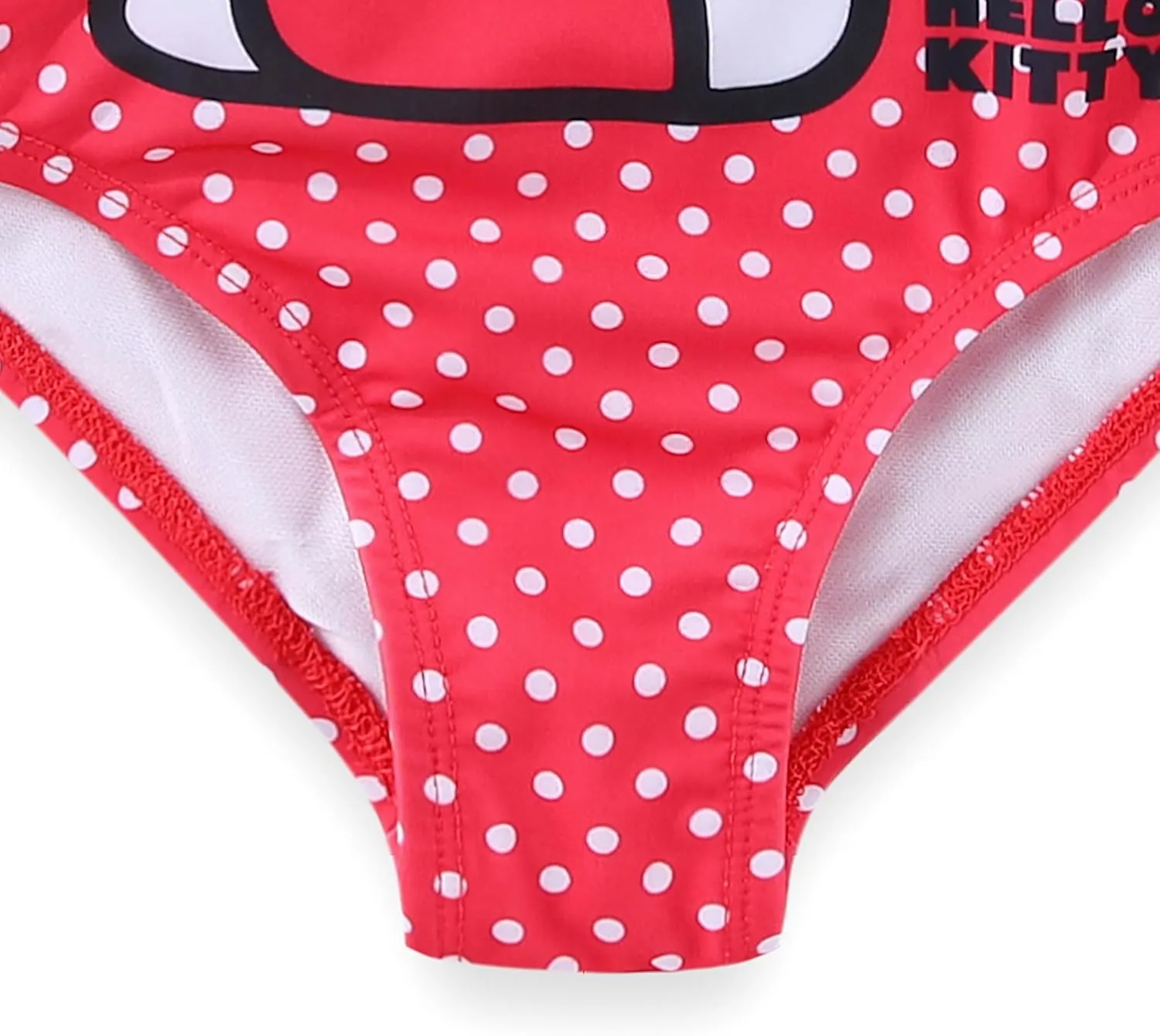 Hello Kitty Sanrio Girls UPF 50  One Piece Bathing Suit for Big Kids