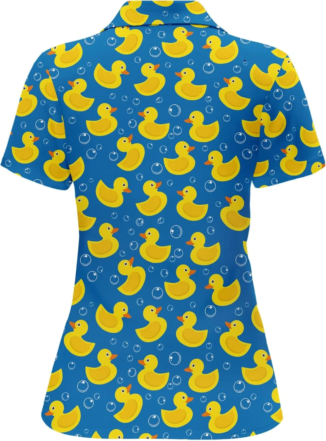 HIVICHI Womens Golf Shirt Hawaiian Funny Crazy Polo Shirts for Women