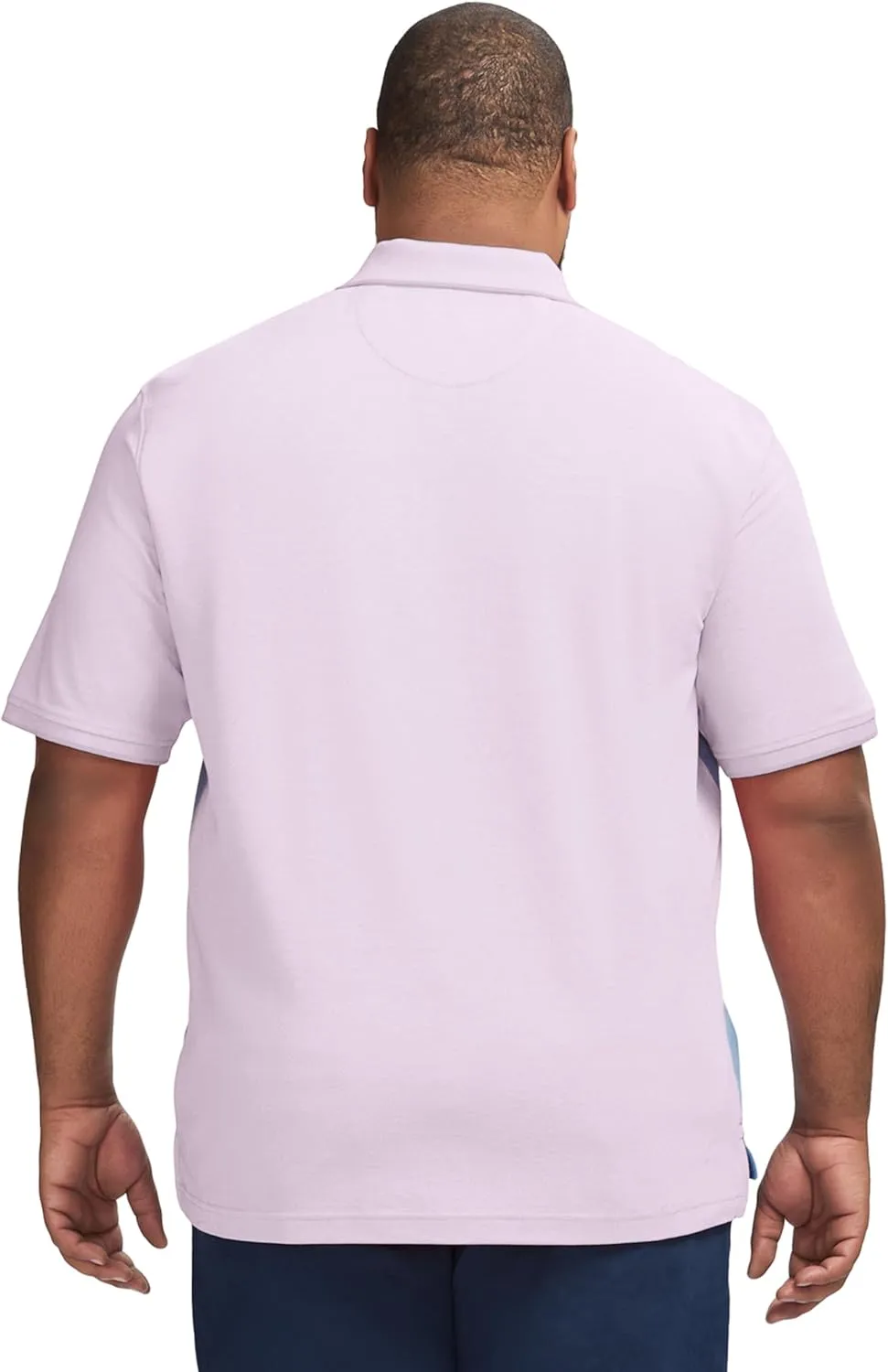 IZOD Men's Big and Tall Advantage Performance Short Sleeve Stripe Polo Shirt