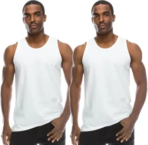 JC DISTRO Mens Hipster Hip Hop Basic Tank Top Soft Premium Cotton Jersey Shirts, Small - 3XL Available