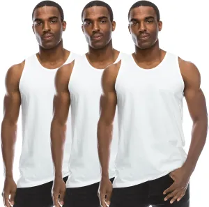 JC DISTRO Mens Hipster Hip Hop Basic Tank Top Soft Premium Cotton Jersey Shirts, Small - 3XL Available