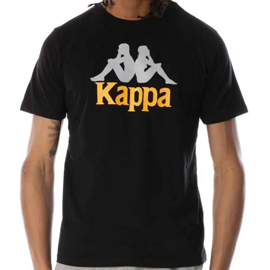 Kappa-Dris Reflective Tee-Black/Yellow Reflective-3113L7W