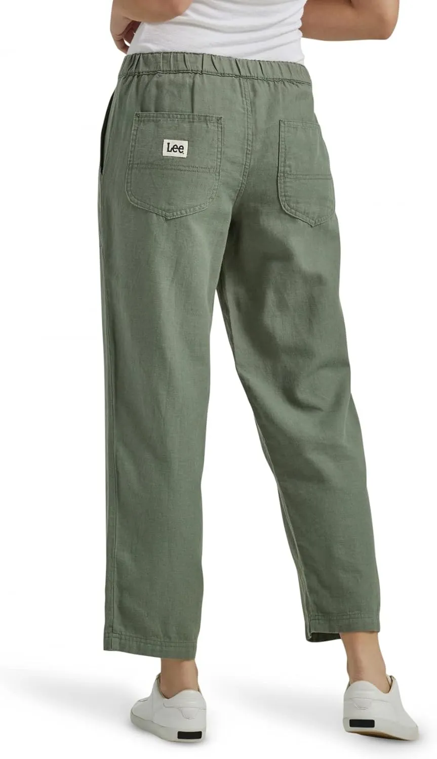 Lee Women's Ultra Lux Mid Rise Pull-On Crop Capri Pant