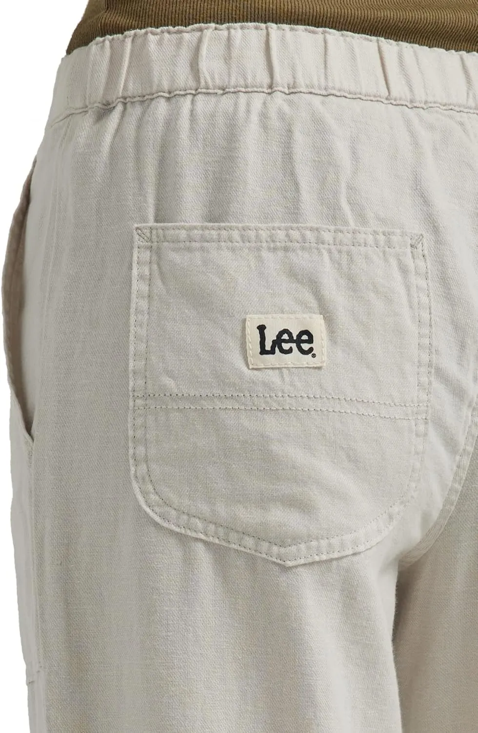 Lee Women's Ultra Lux Mid Rise Pull-On Crop Capri Pant