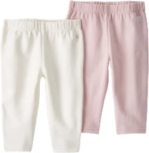little planet by carter's Baby 2-Pack Terry Pants Made with Organic Cotton