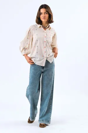 Lollys Laundry Crme Heidi Shirt