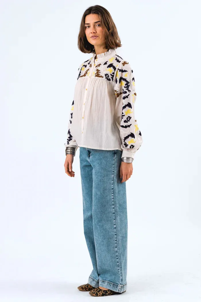 Lollys Laundry White Fenga LL Shirt