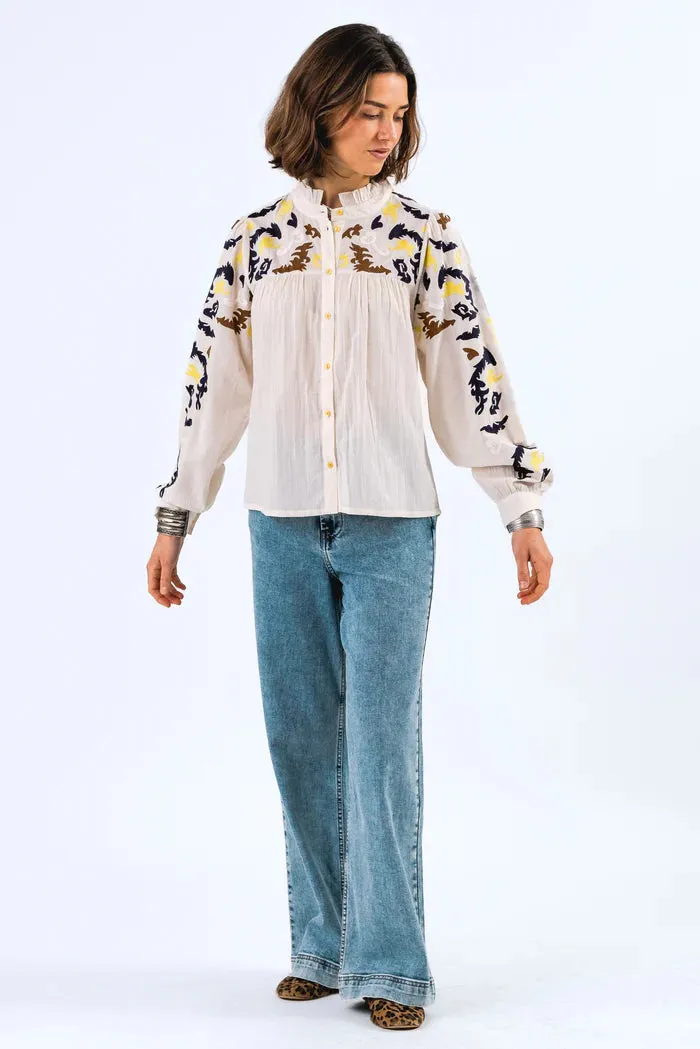 Lollys Laundry White Fenga LL Shirt