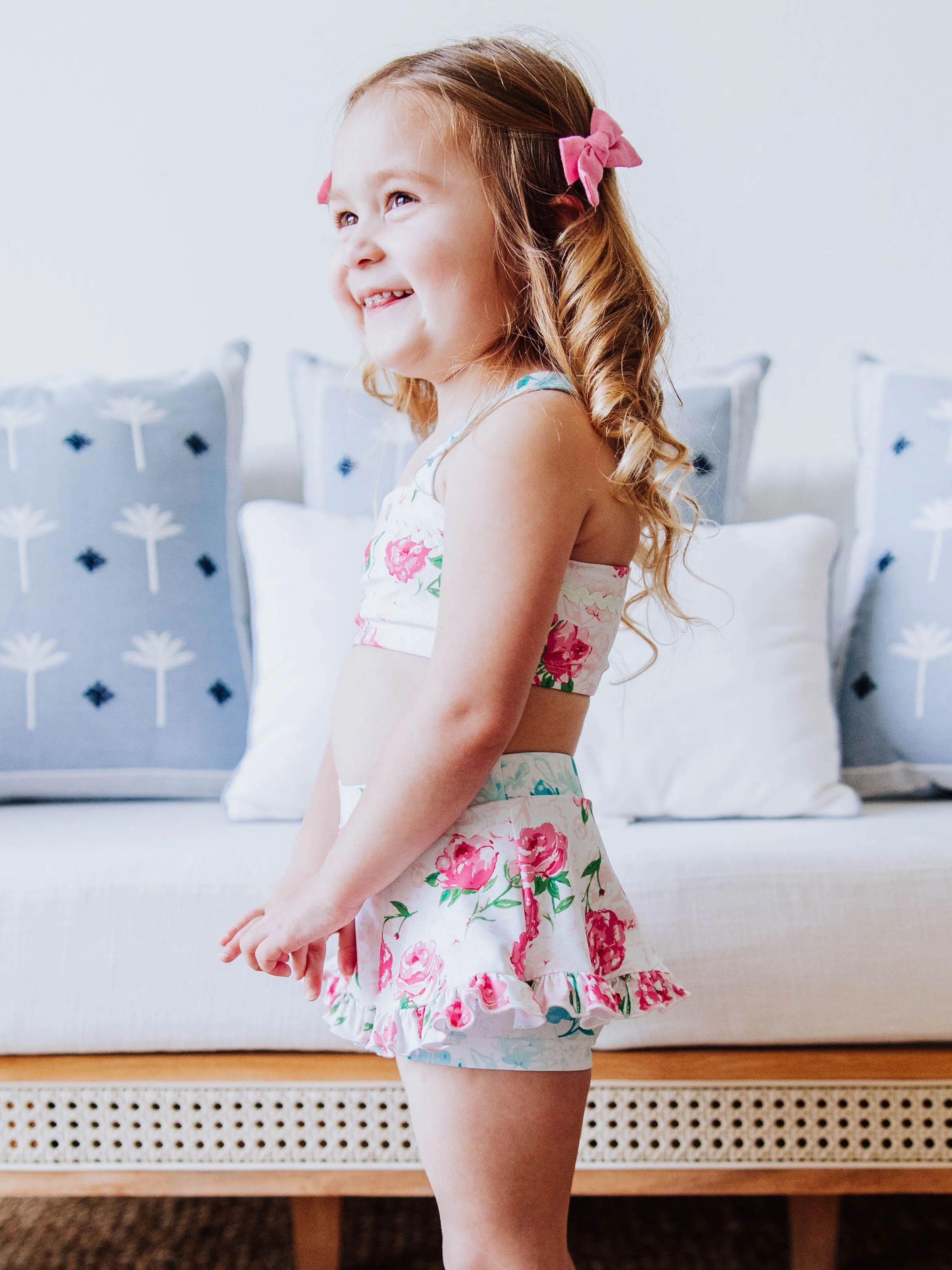 Marlow Tankini - Raspberry Roses