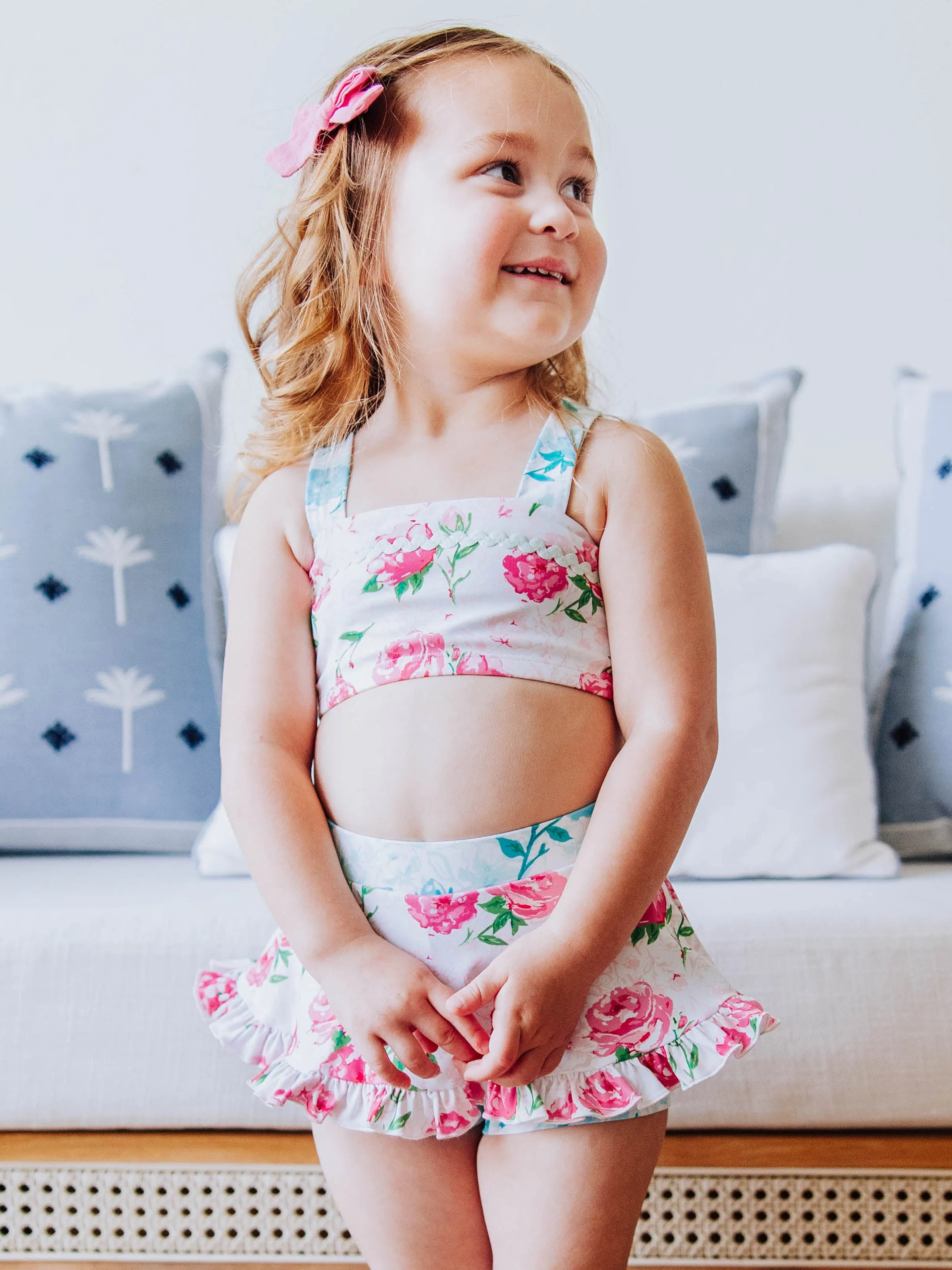 Marlow Tankini - Raspberry Roses