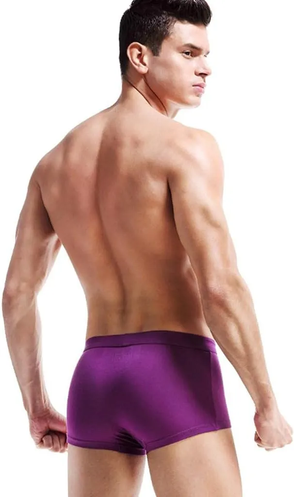 Mens Boxer Briefs Mens Sexy Boxers Panties Naughty for Sex Underwear with Ball Pouch Valentine Gift for Him Underpant