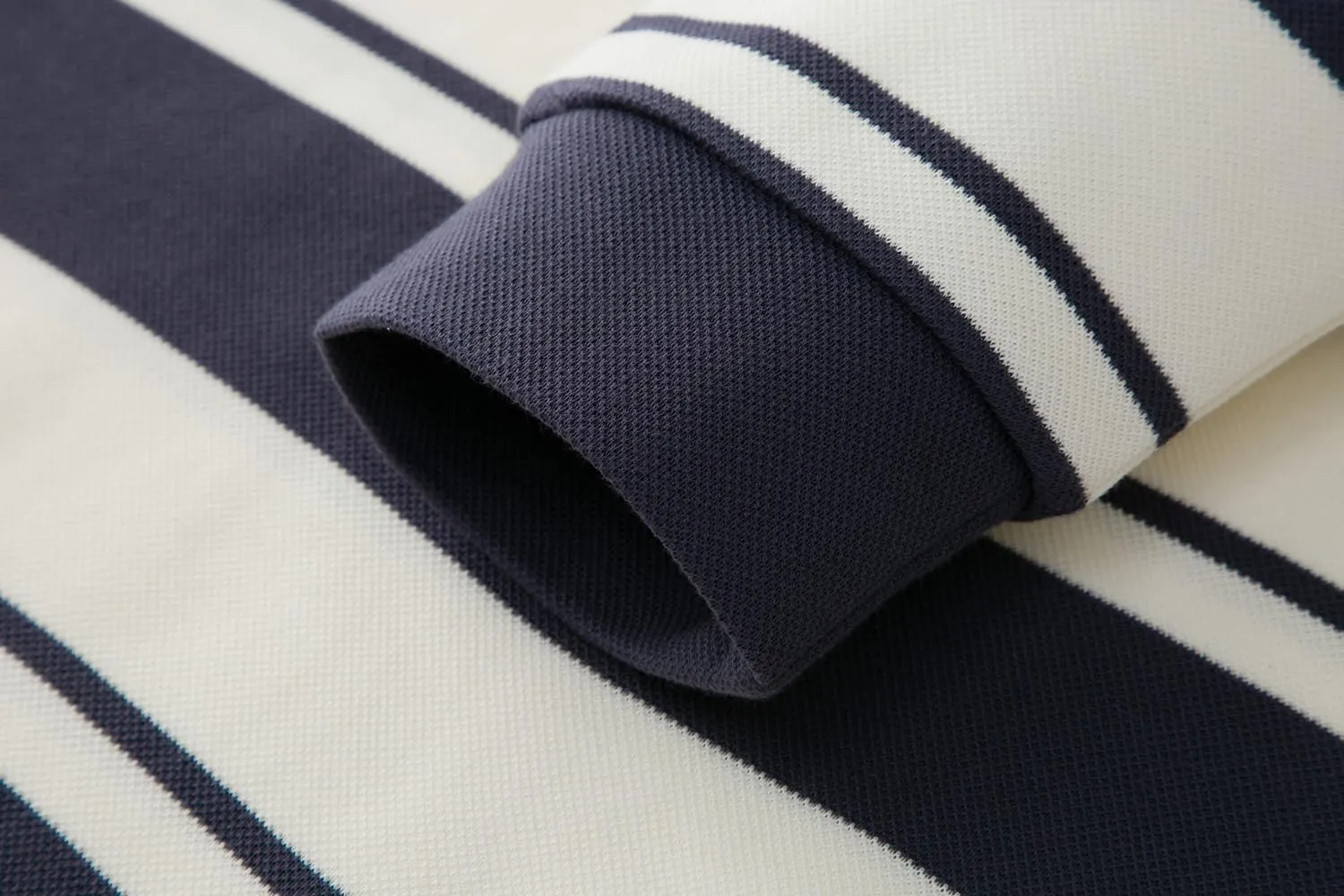 Mens Casual Cotton Blend Striped Long Sleeve Collared T Shirt Polo Shirts