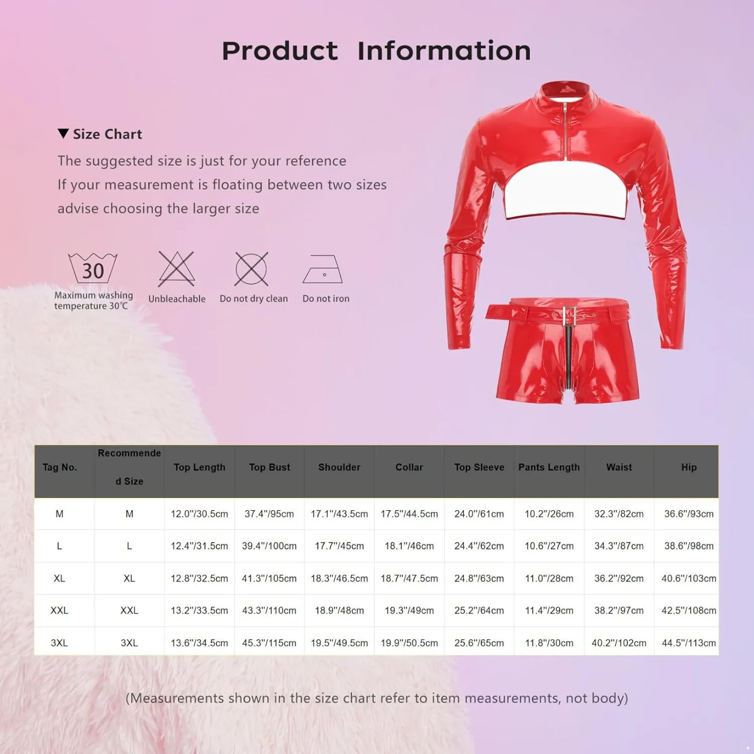 Men's Sexy Leather Crop Top Muscle Shirts and Zipper Crotch Boxer Briefs Hot Pants Gym Outfits