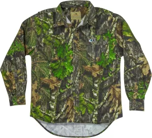 Mossy Oak Unisex-Adult Men's Long Sleeve Camo Hunting Shirts Cotton Mill