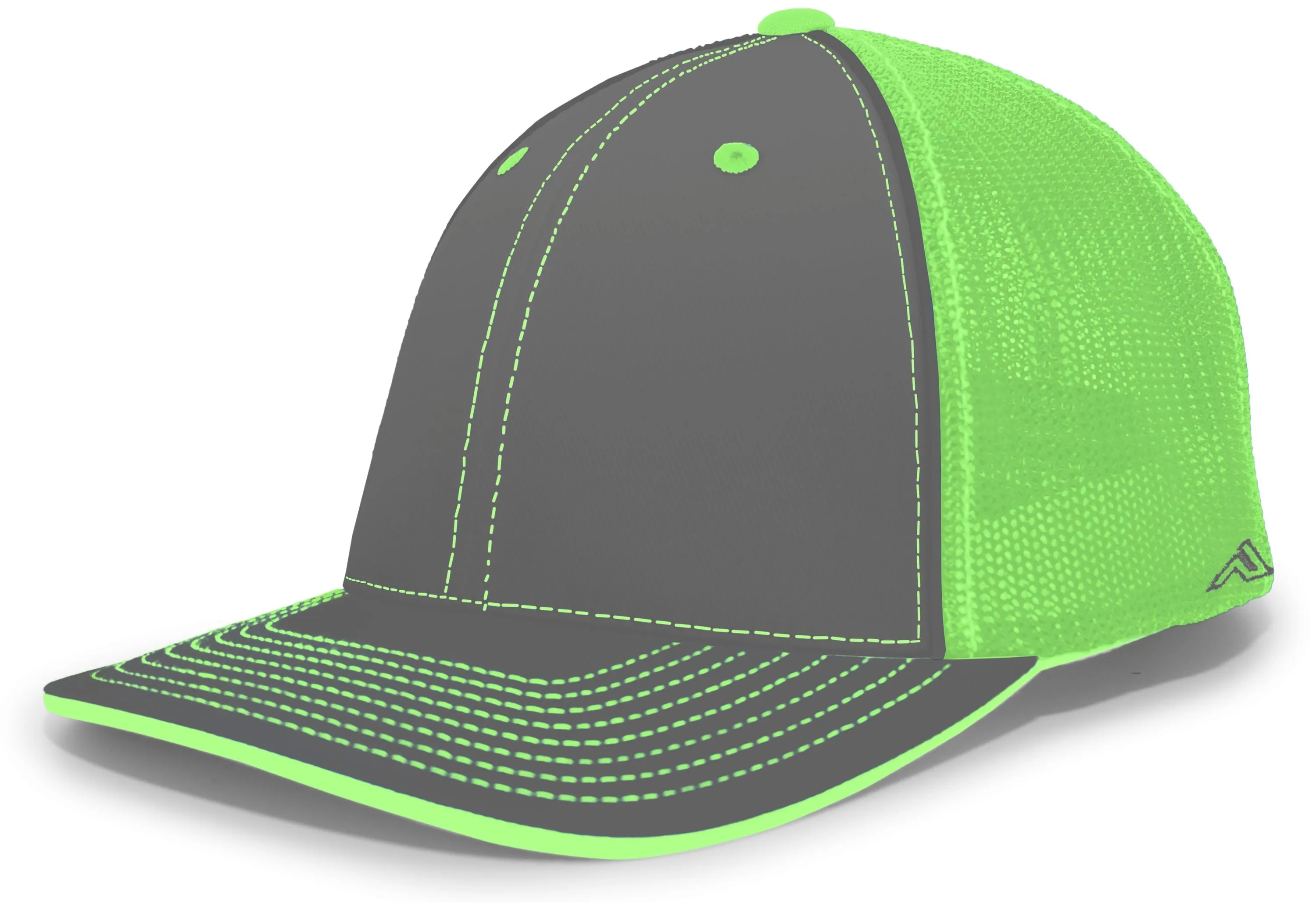Pacific Headwear Trucker Flexfit® Cap, Size L/XL