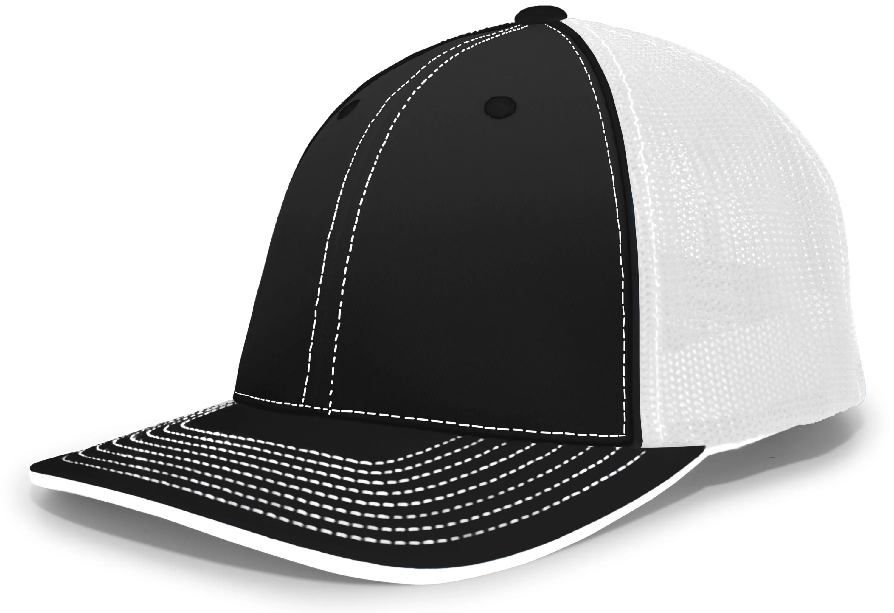 Pacific Headwear Trucker Flexfit® Cap, Size L/XL