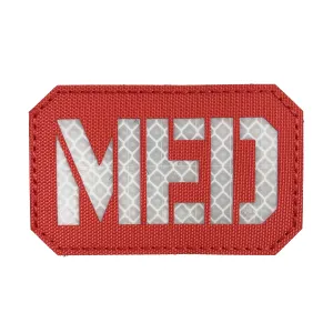 Reflective MED Patch - Red
