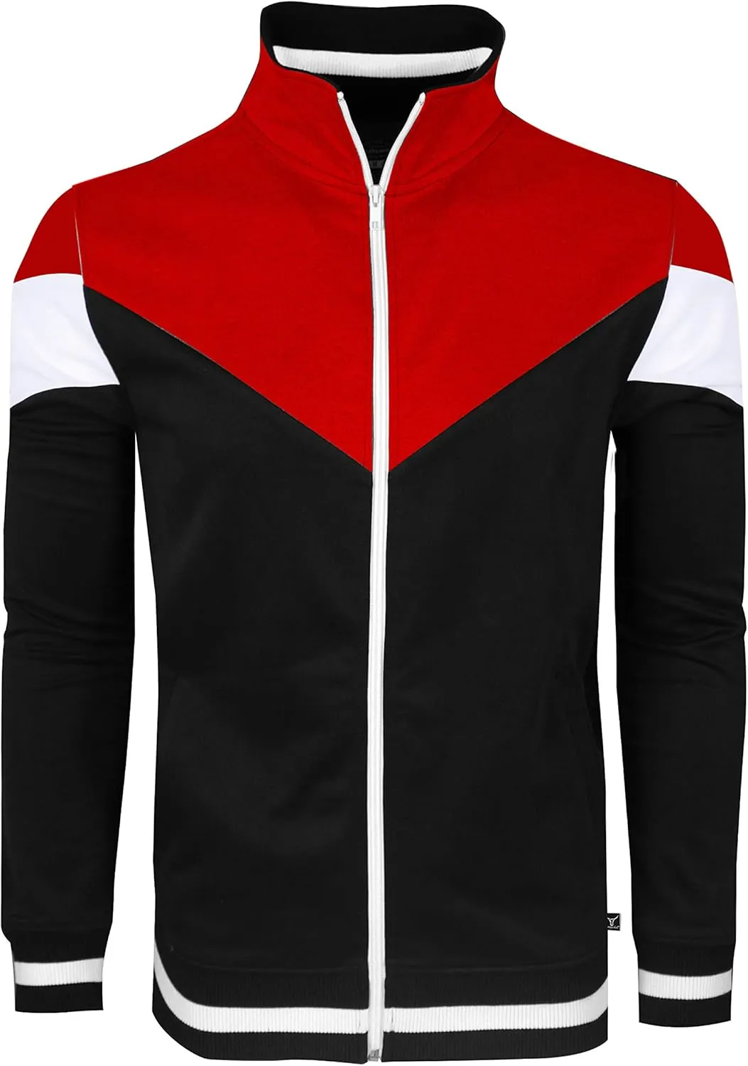SCREENSHOT-Track Jacket Mens Urban Hip Hop Premium Track Jacket - Slim Fit Side Taping Sportswear Urbanwear Streetwear Top
