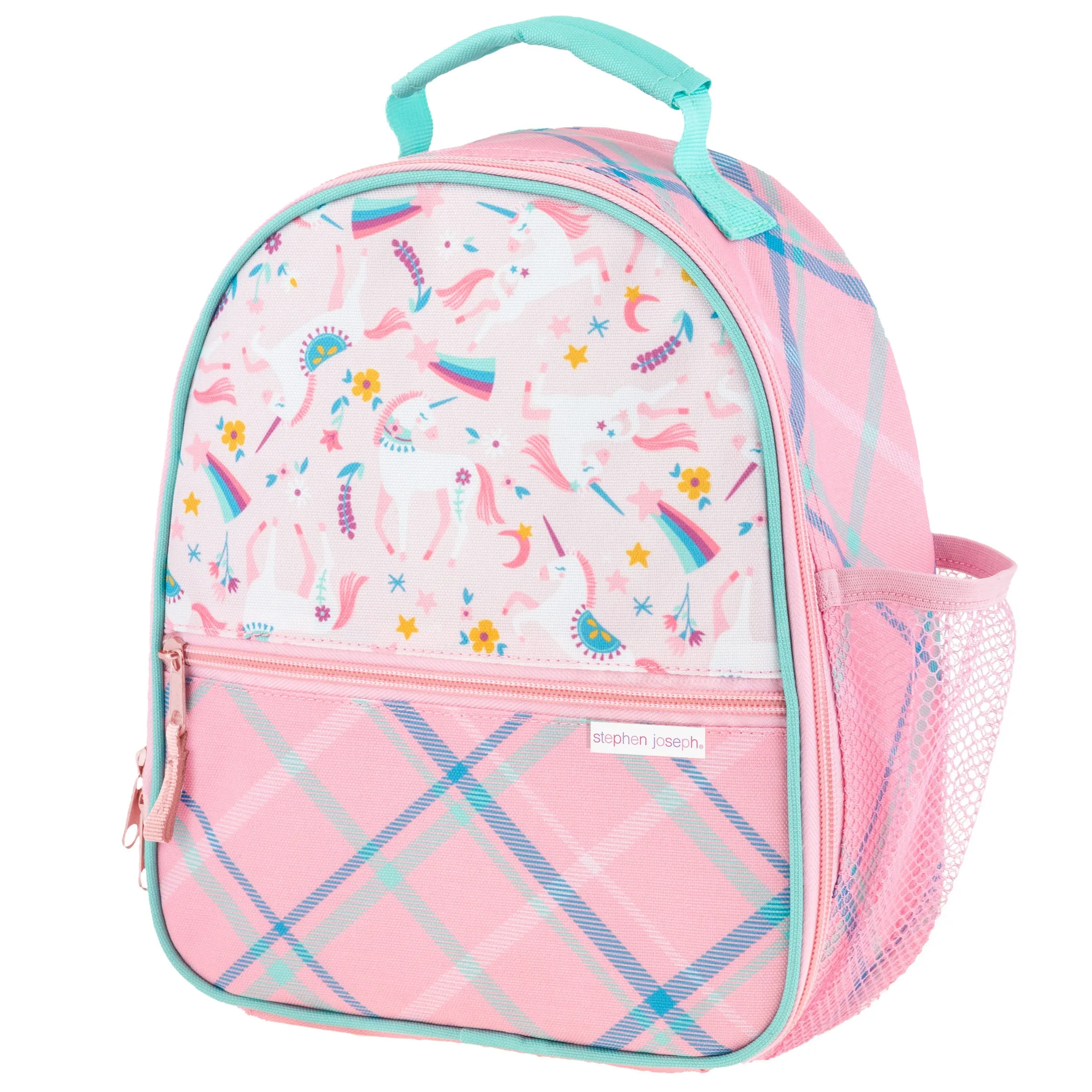 Stephen Joseph All Over Print Lunchbox, Pink Unicorn