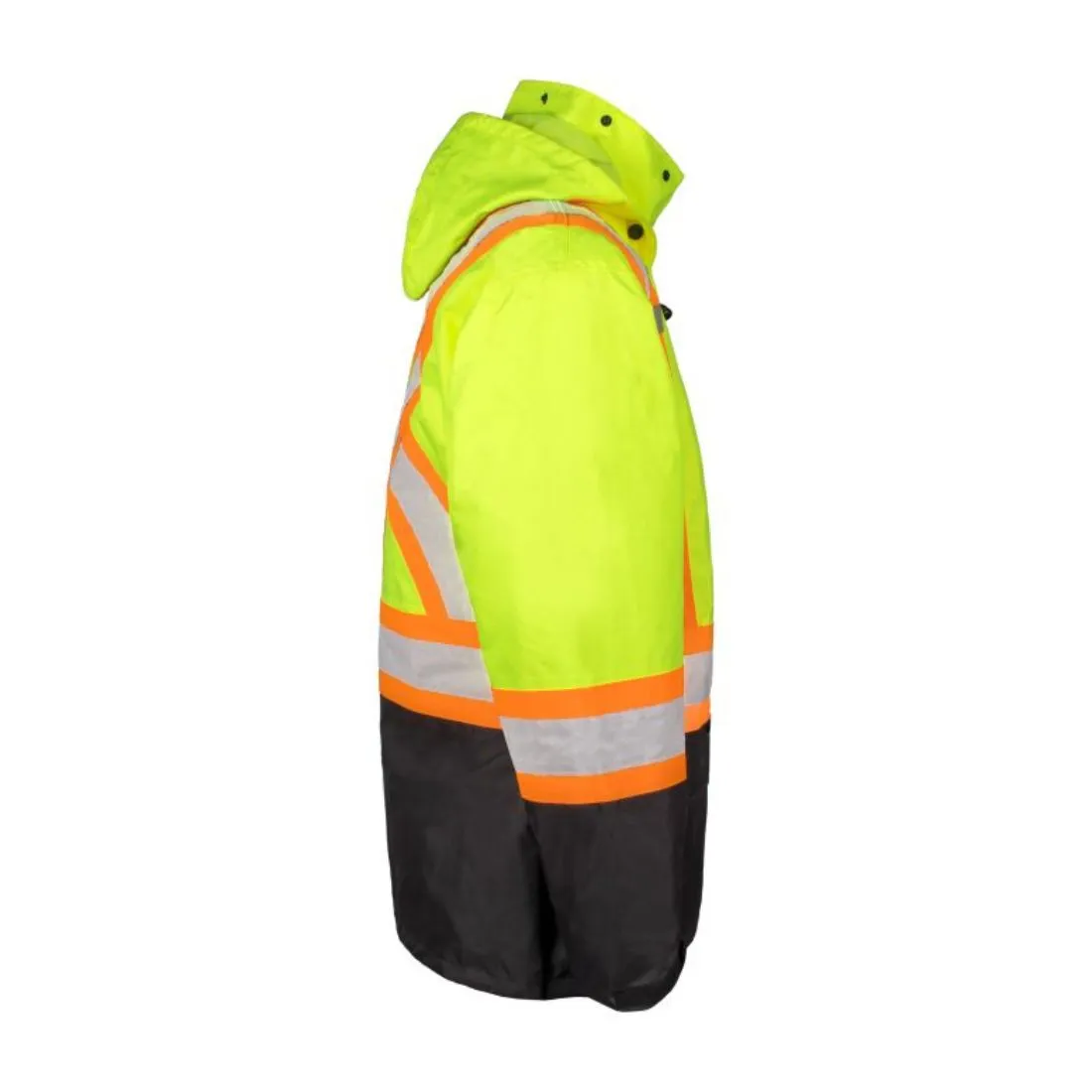 Terra Hi-Vis Rain Work Jacket 116520JYL - Yellow