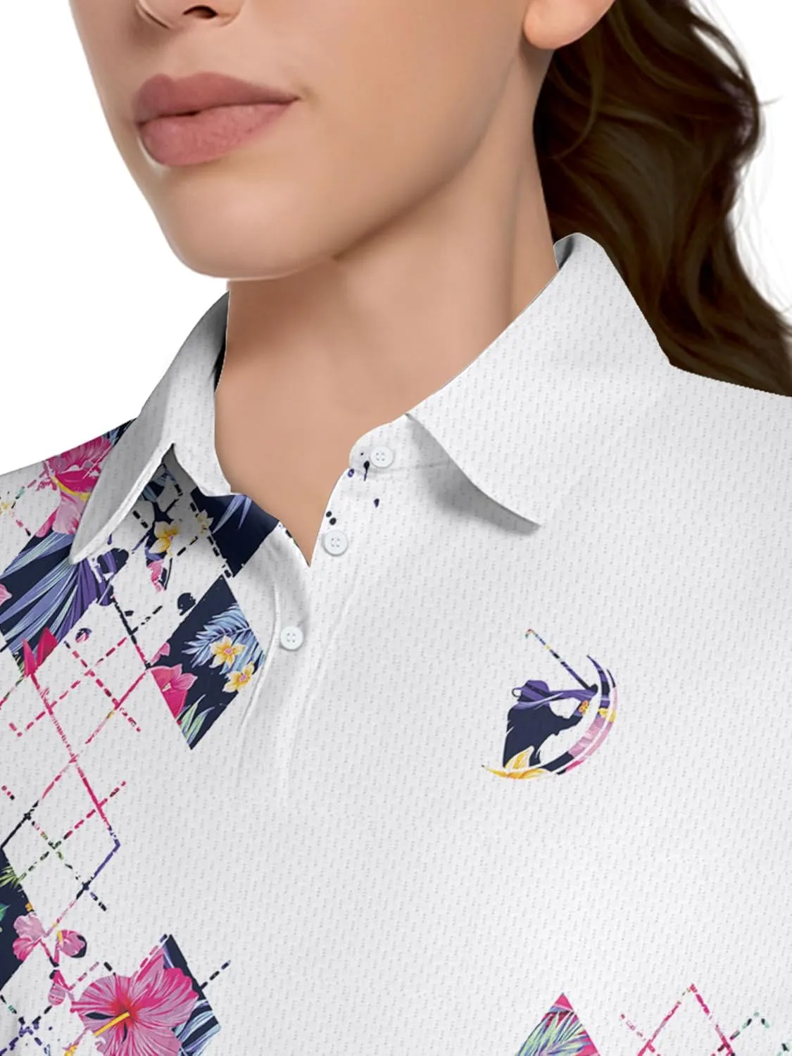 Womens Golf Shirt Polo Shirts for Women Golf Outfit Funny Gifts