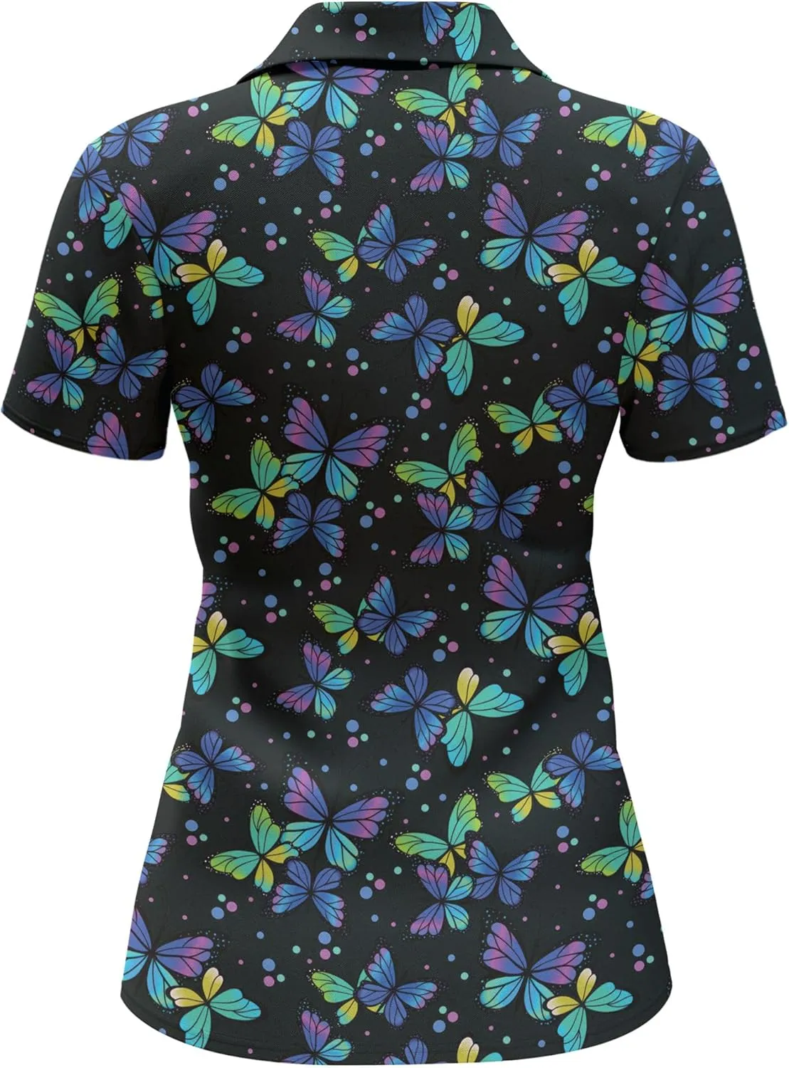 Womens Golf Shirt Printed Golf Outfit Funny Polo Shirts for Women Gifts