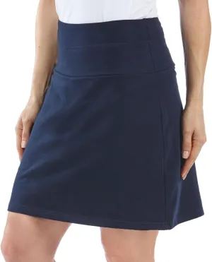 Women's Tummy Control Low Waist 17 Skort, Navy, Small
