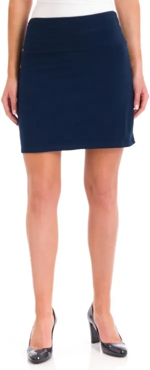 Women's Tummy Control Low Waist 17 Skort, Navy, XLarge