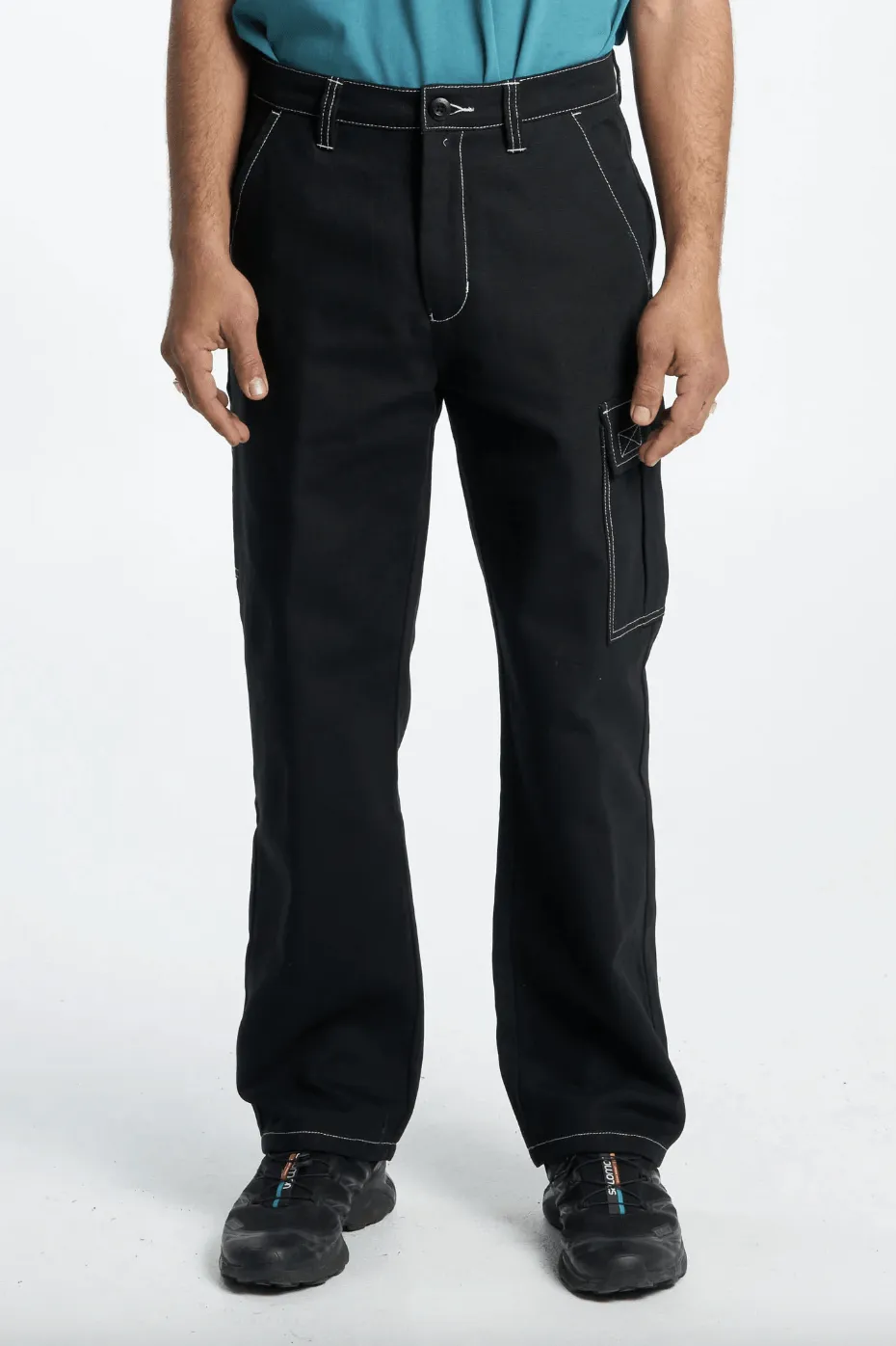 WORSHIP SUPPLIES GET OFF UTILITY PANT - BLACK