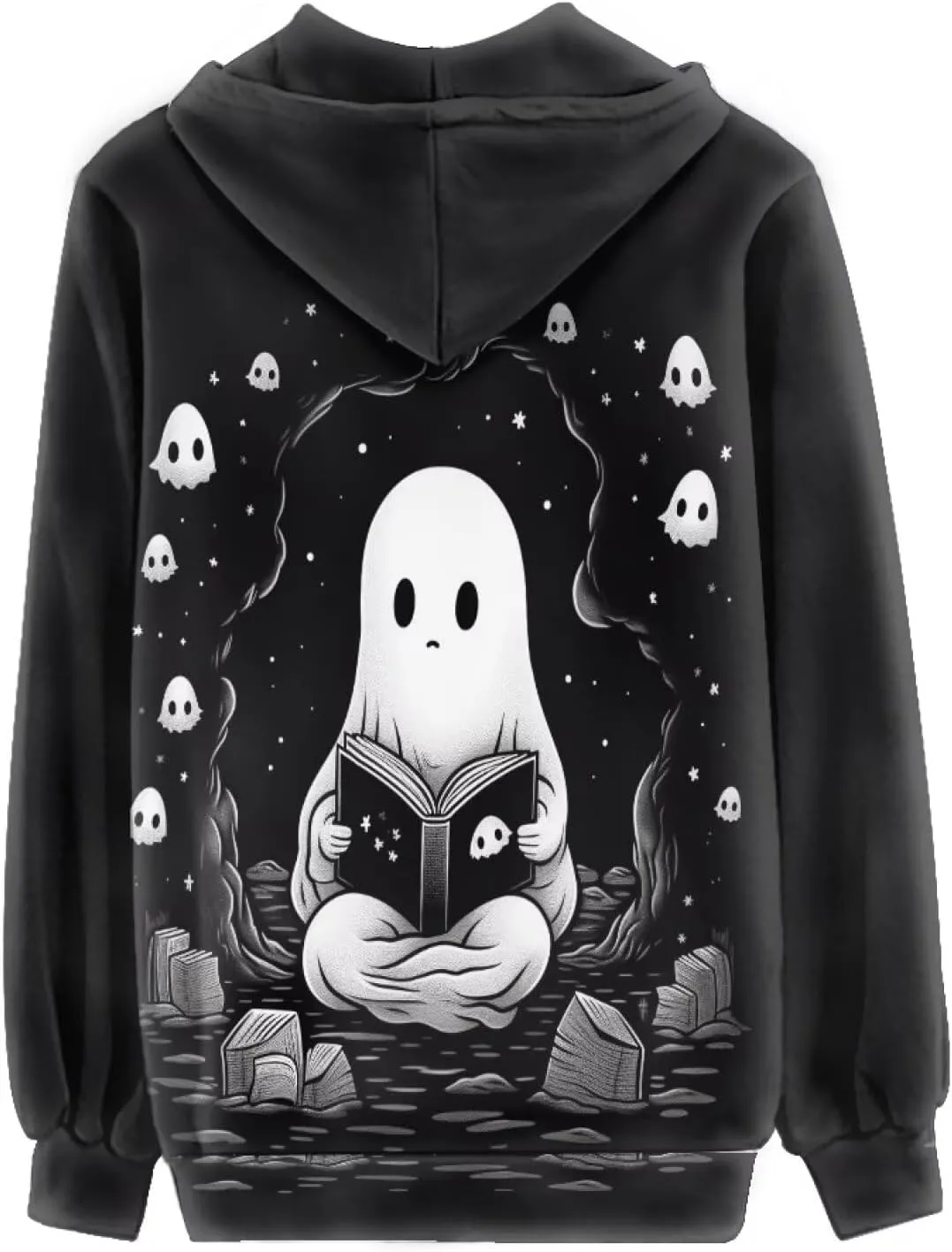 Xhuibop Zip Up Hoodie for Women Long Sleeve Shirts Plus Size Sweatshirts