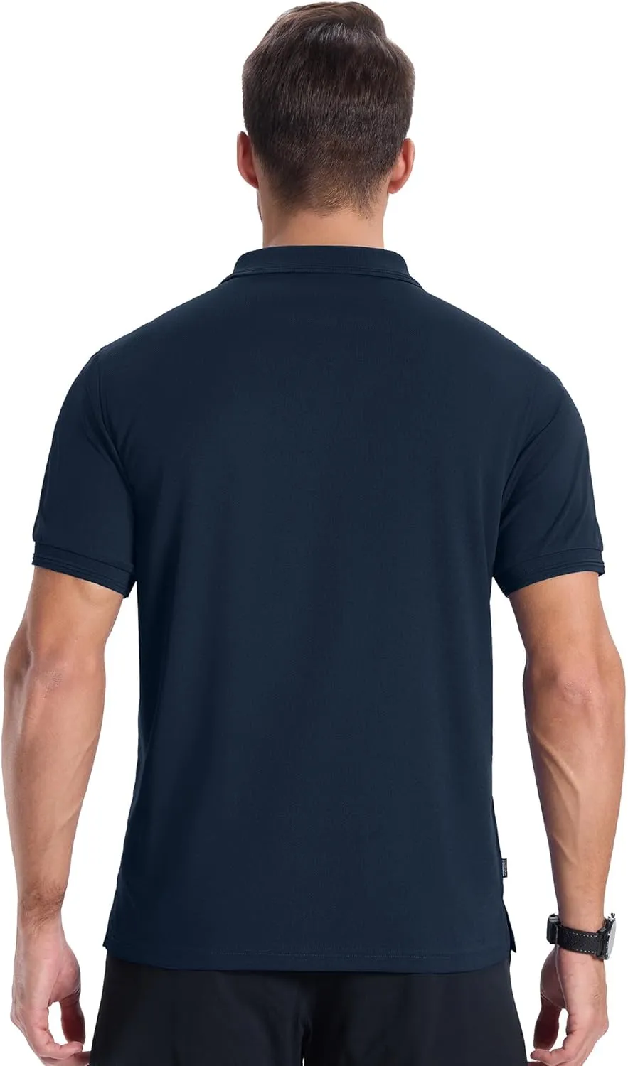 ZITY 3 Pack Mens Polo Shirts Short Sleeve Sports Moisture-Wicking Golf Shirt Business Causal Summer Tops
